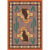 Desert Coyote Southwest Area Rug