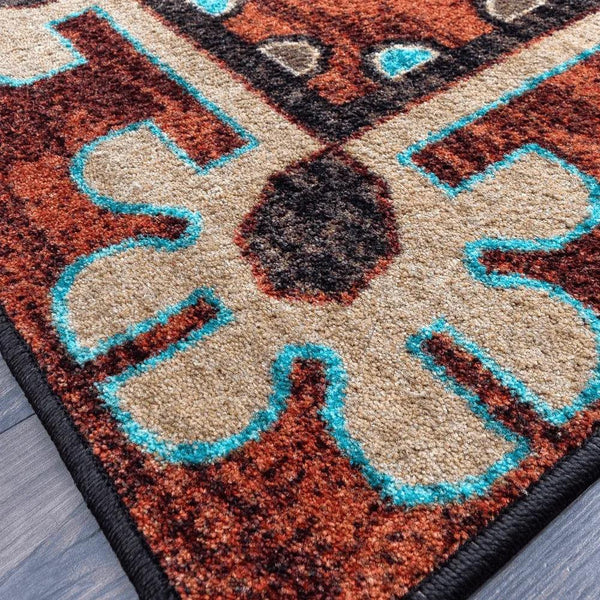 Dakota Rust Rug - Gifts for You 'n Me