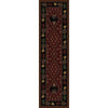 Bear Ridge Red Area Rug