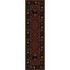 Bear Ridge Red Area Rug