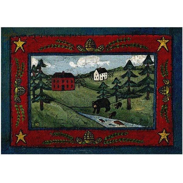 Brookside Bear Area Rug Collection - Gifts for You 'n Me