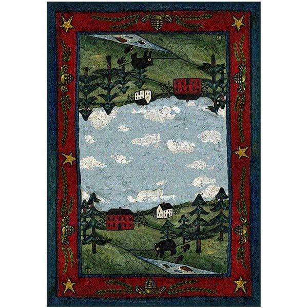 Brookside Bear Area Rug Collection - Gifts for You 'n Me