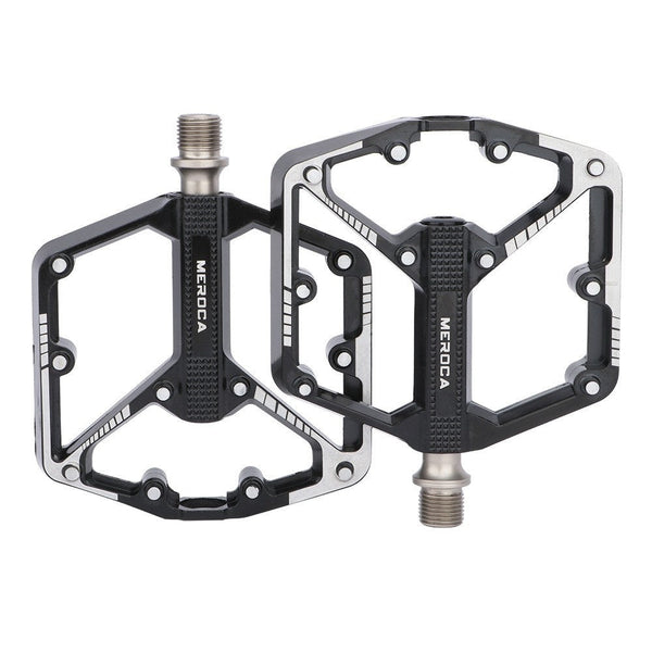 Bicycle Pedal Non-Slip  Bike Pedals Aluminum Alloy Flat Platform Applicable Waterproof Cycling Accessories Bike Pedals Road Bicycle Pedals Cleats Set Clipless Pedals Compatible With Road Bikes