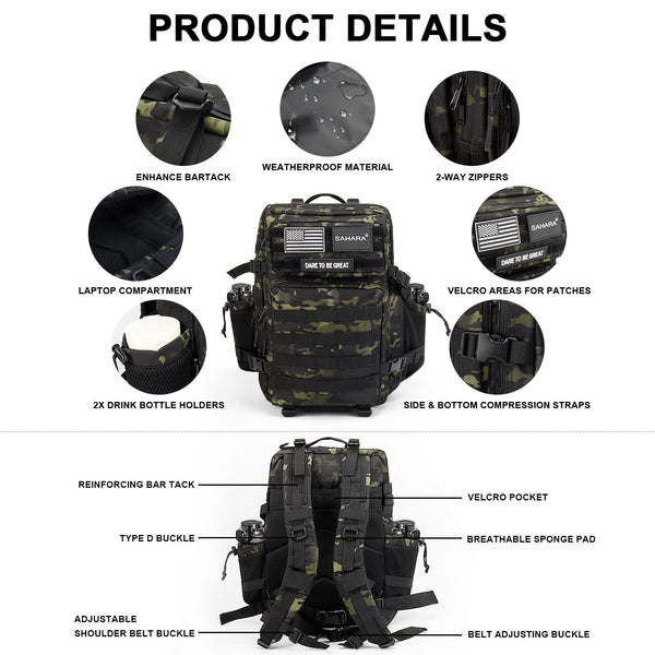 Raider Series Travel Bag & Laptop Backpack for Laptops up to 17.3-inch