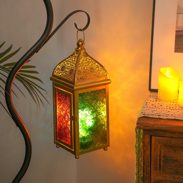 Gold Moroccan Lantern 12
