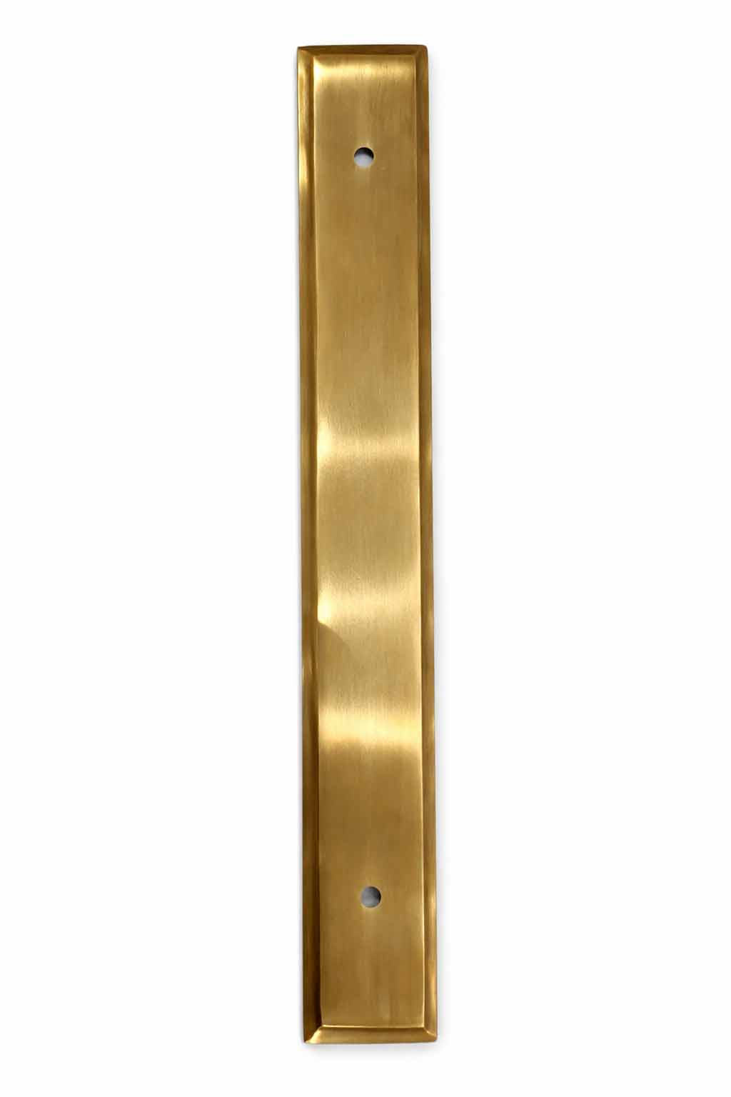 Solid Brass Backplate - Unlacquered Brass Polished