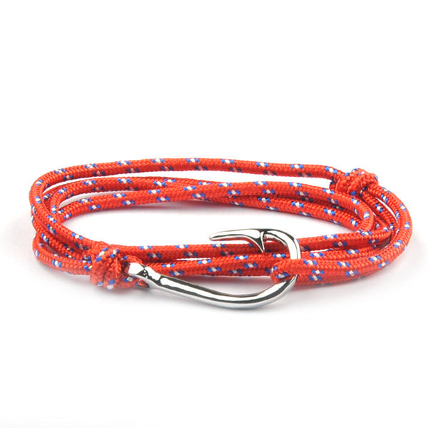 Fashion Hot Multilayer Rope Bracelet hope Anchor Sailor Anchor Bracelets  For Men and  Women Best Gift Hook Bracelet