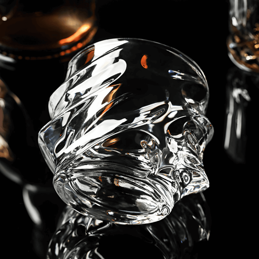 Storm Japanese Crystal Whisky Glasses & Decanter Set TsukiGlass