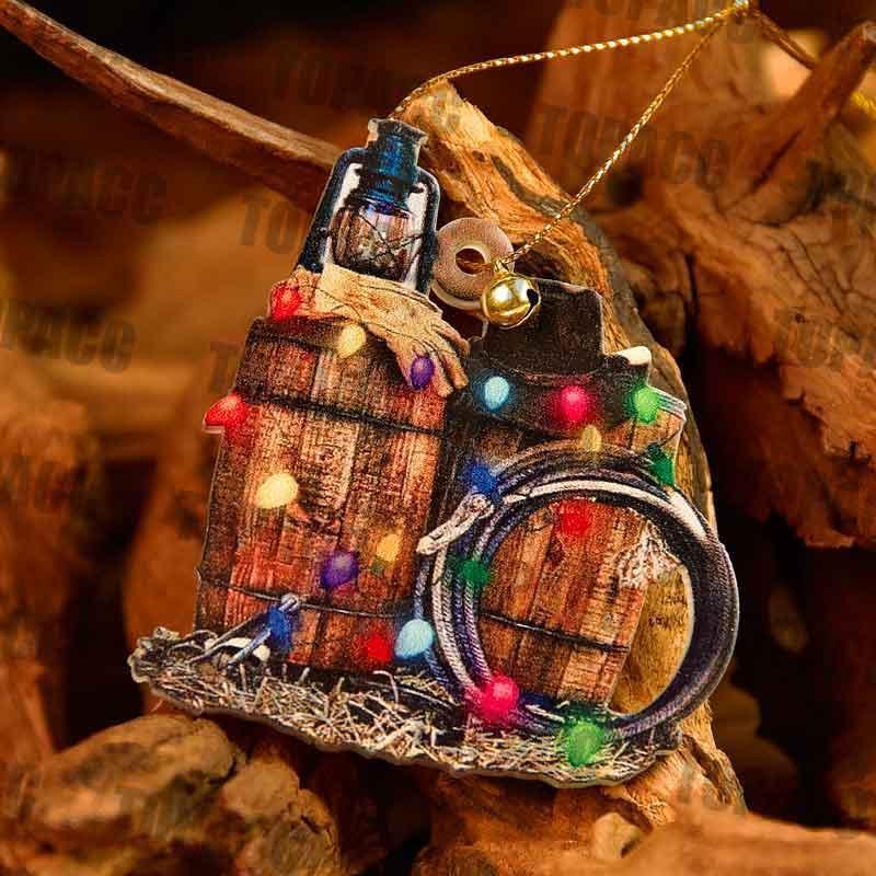Western Christmas Hanging 6 pcs - Gifts for You 'n Me