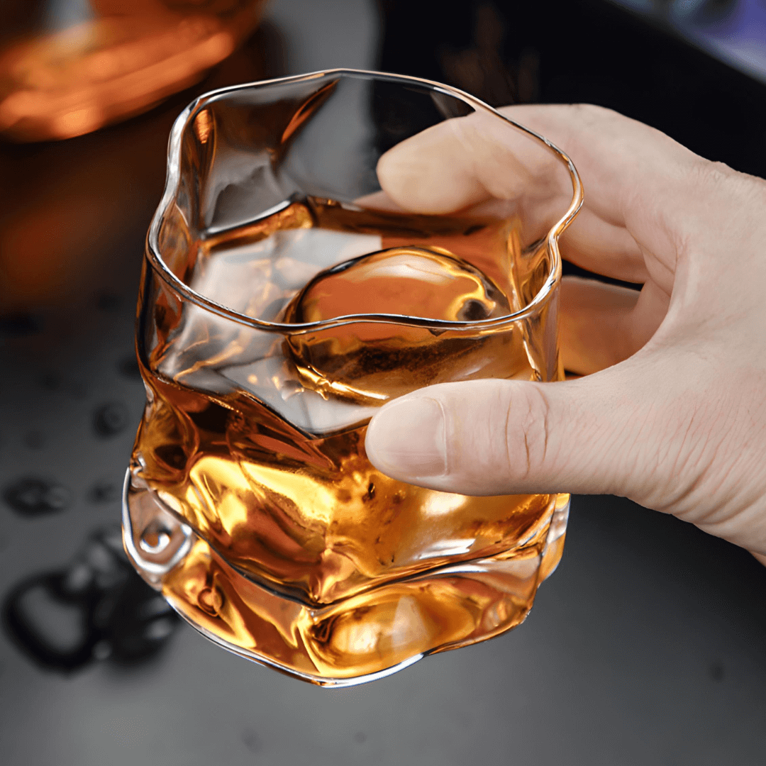 Hoshi Japanese Crystal Whisky Glass TsukiGlass