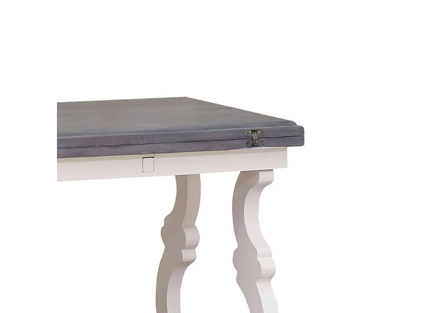 Volume Console Table - Antique White