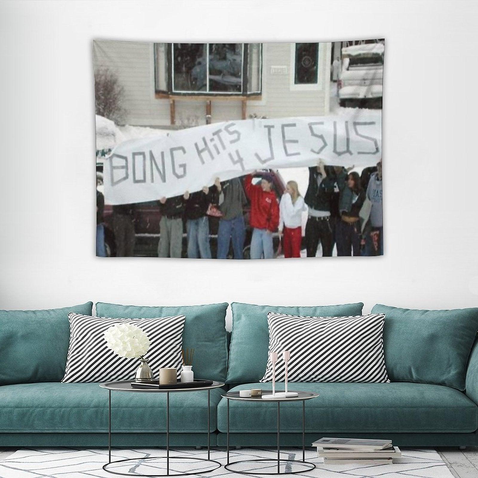 Bong Hits for Jesus Tapestry