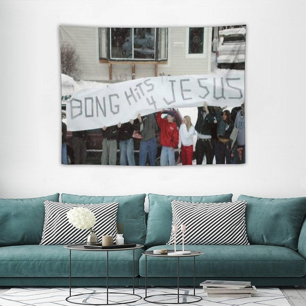 Bong Hits for Jesus Tapestry