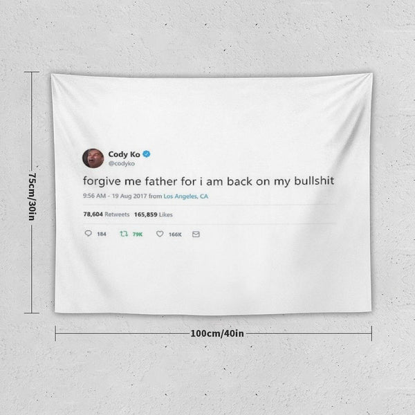 Cody Ko Tweet Tapestry