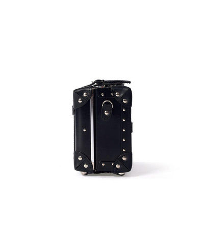 Aristocratic Leather Mini Case - Black