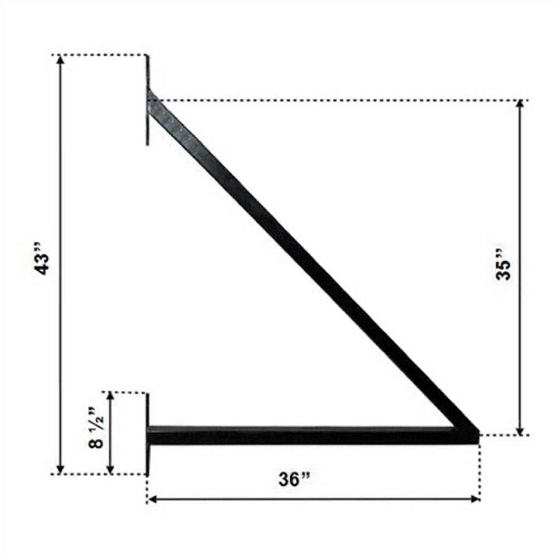 [12-18FT] Heavy-Duty St. Louis-Style Steel Sliding Driveway Gate (SAK64978)