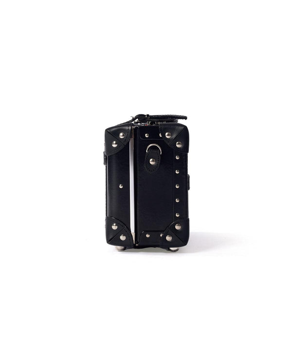 Aristocratic Leather Carry-on Set - Black