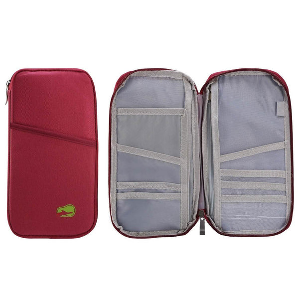 12 Pocket Travel Passport Wallet