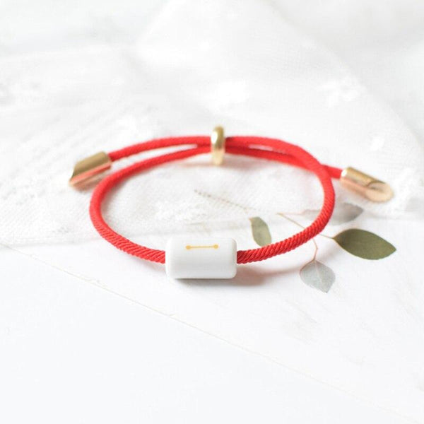 12 Zodiac Bracelet Charm Jewelry Adjustable Braided Rope Couple Bracelets Handmade Navy String Bracelet With Metal Knot Men Women Braided Bracelets Gifts