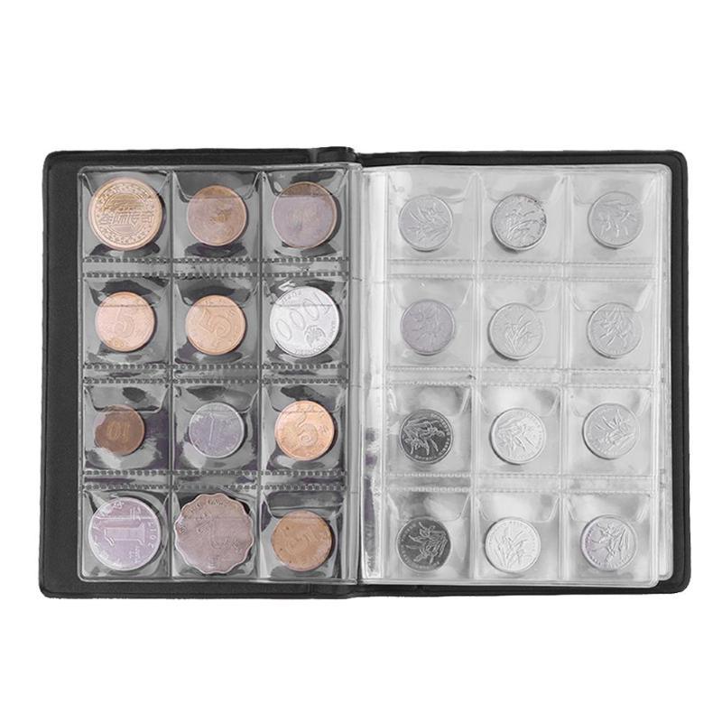 120 Pockets Coins Collection Album Book Penny Coin Storage Bag Mini Coin Money Album Collection Book Coin Holders Collector Gift For Loved Ones