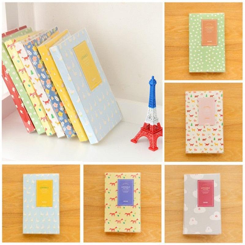 120 Pockets Mini Film Album Photo Storage Case Fashion Home Family 1 piece Friends Saving Memory Souvenir Scrapbook Albums Gifts For Loved Ones