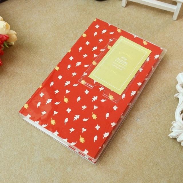 120 Pockets Mini Film Album Photo Storage Case Fashion Home Family 1 piece Friends Saving Memory Souvenir Scrapbook Albums Gifts For Loved Ones