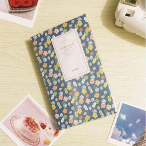 120 Pockets Mini Film Album Photo Storage Case Fashion Home Family 1 piece Friends Saving Memory Souvenir Scrapbook Albums Gifts For Loved Ones
