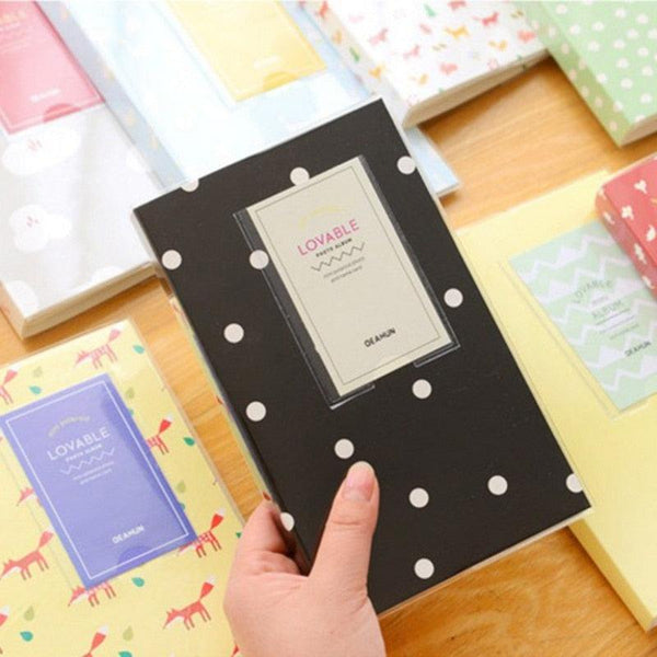 120 Pockets Mini Film Album Photo Storage Case Fashion Home Family 1 piece Friends Saving Memory Souvenir Scrapbook Albums Gifts For Loved Ones