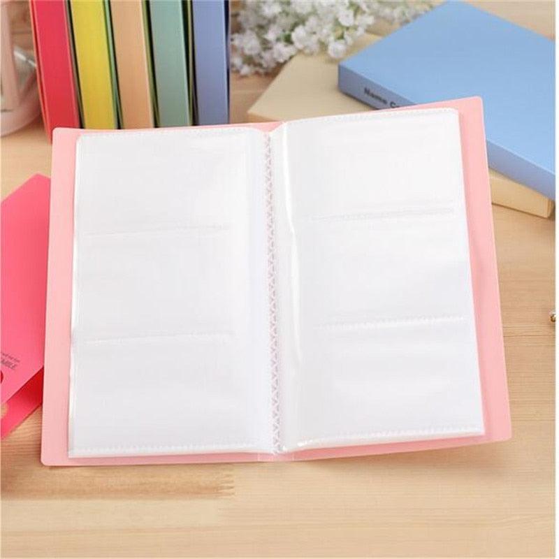 120 Pockets Mini Film Album Photo Storage Case Fashion Home Family 1 piece Friends Saving Memory Souvenir Scrapbook Albums Gifts For Loved Ones
