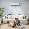 SEERXtreme Series ENERGY STAR Certified 12000 BTU 24 SEER2 208-230V Mini Split Heat Pump Heating at -15°F