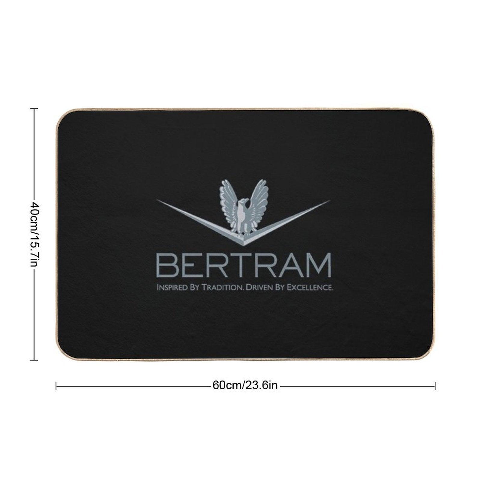 BERTRAM YACHTS LOGO Bath Mat