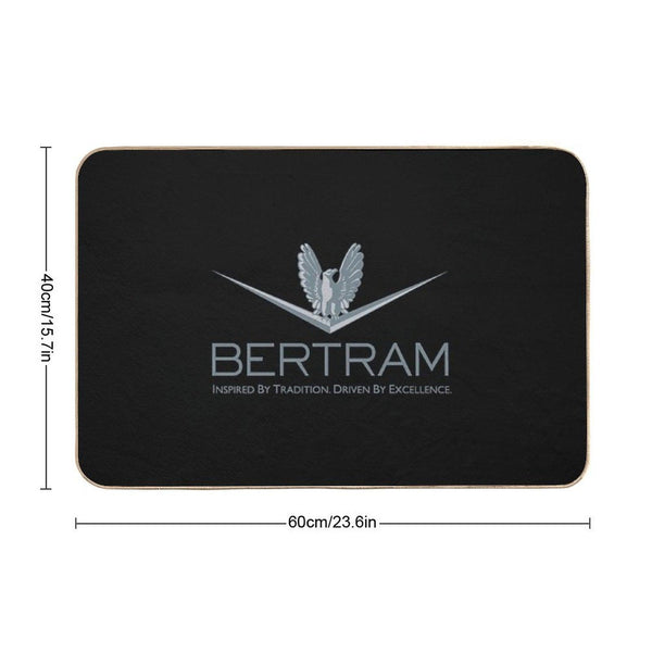 BERTRAM YACHTS LOGO Bath Mat