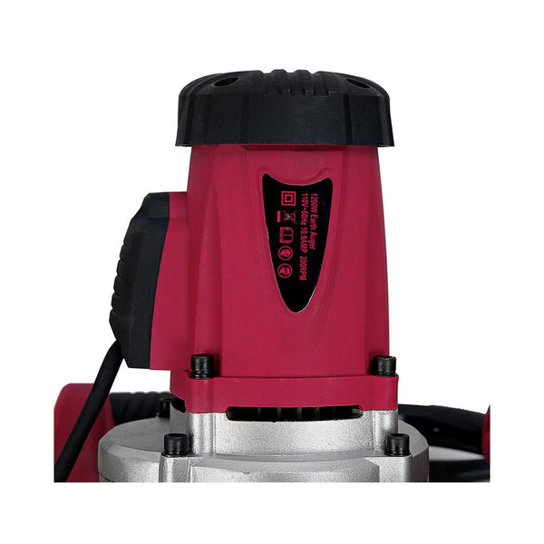 1200W Electric Post Hole Digger Earth Auger With 4 Inch Bit, 1.6HP (SAK25847)