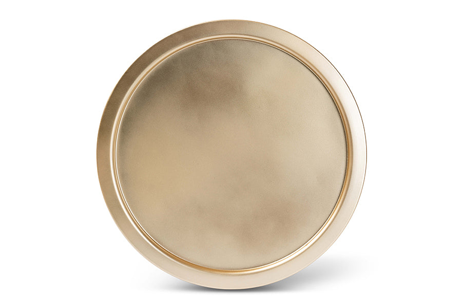 Baxton Studio Mabon Modern and Contemporary Gold Finished Metal End Table