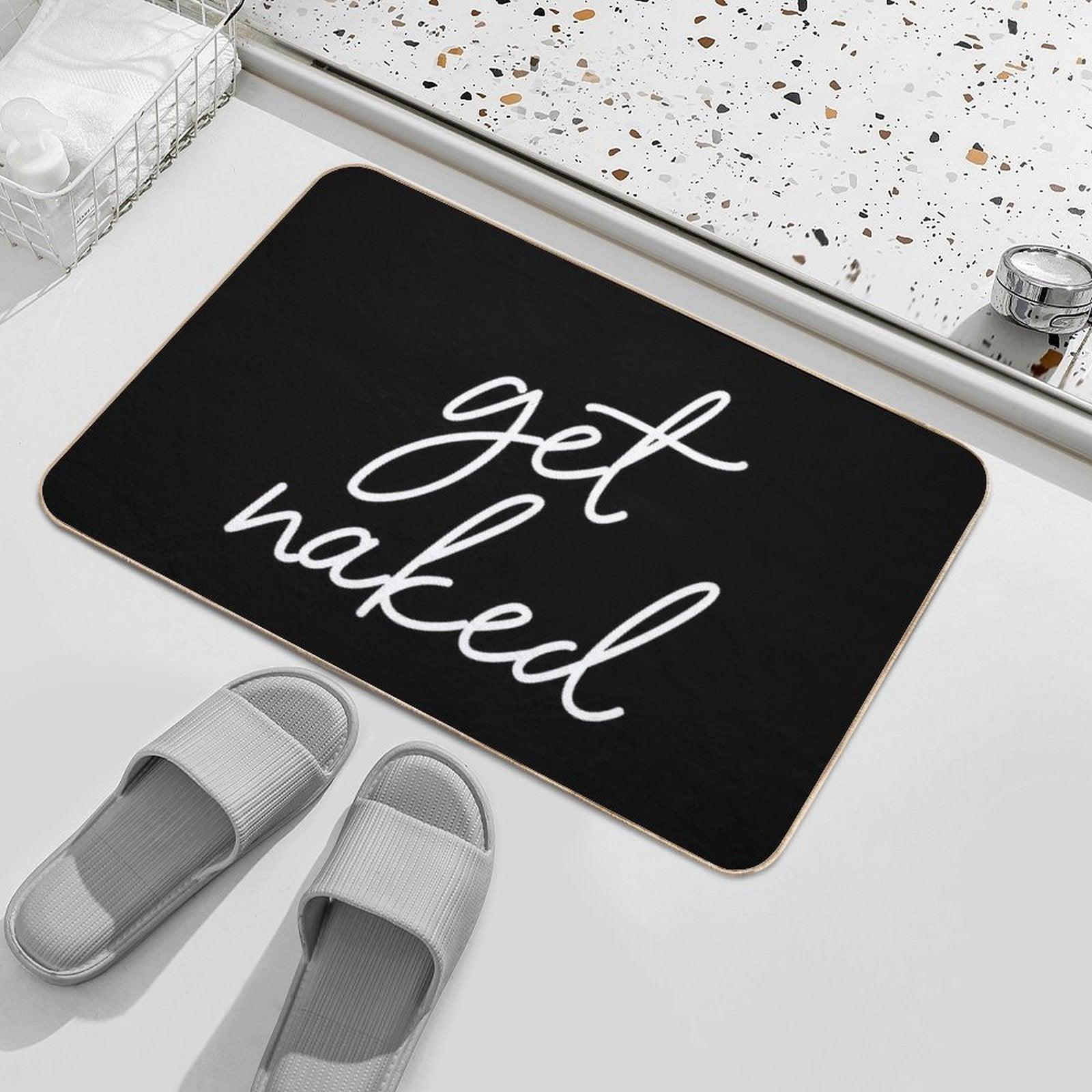 Get Naked - Bathroom Decor Bath Mat