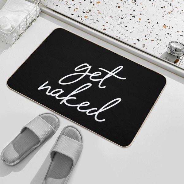 Get Naked - Bathroom Decor Bath Mat