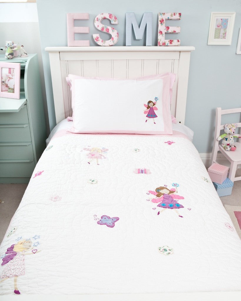 Rosie Pink Floral Fabric Wall Letters