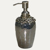 Glass Soap Dispenser – Arabesque Harmony, Brass