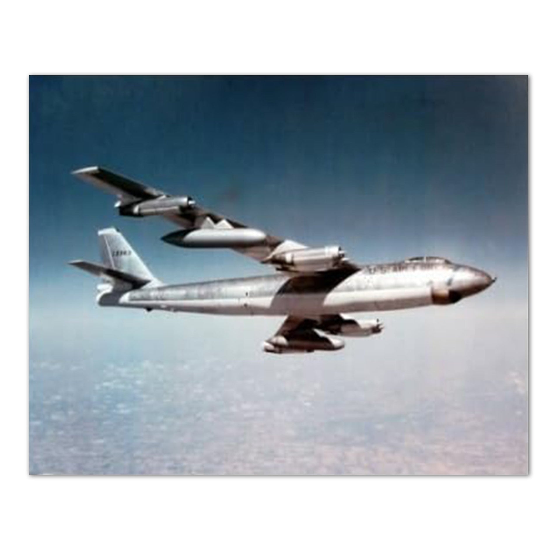 B-47 Bomber Art Print – USAF Jet Airplane Wall Art 16x20 Vintage Military Aircraft