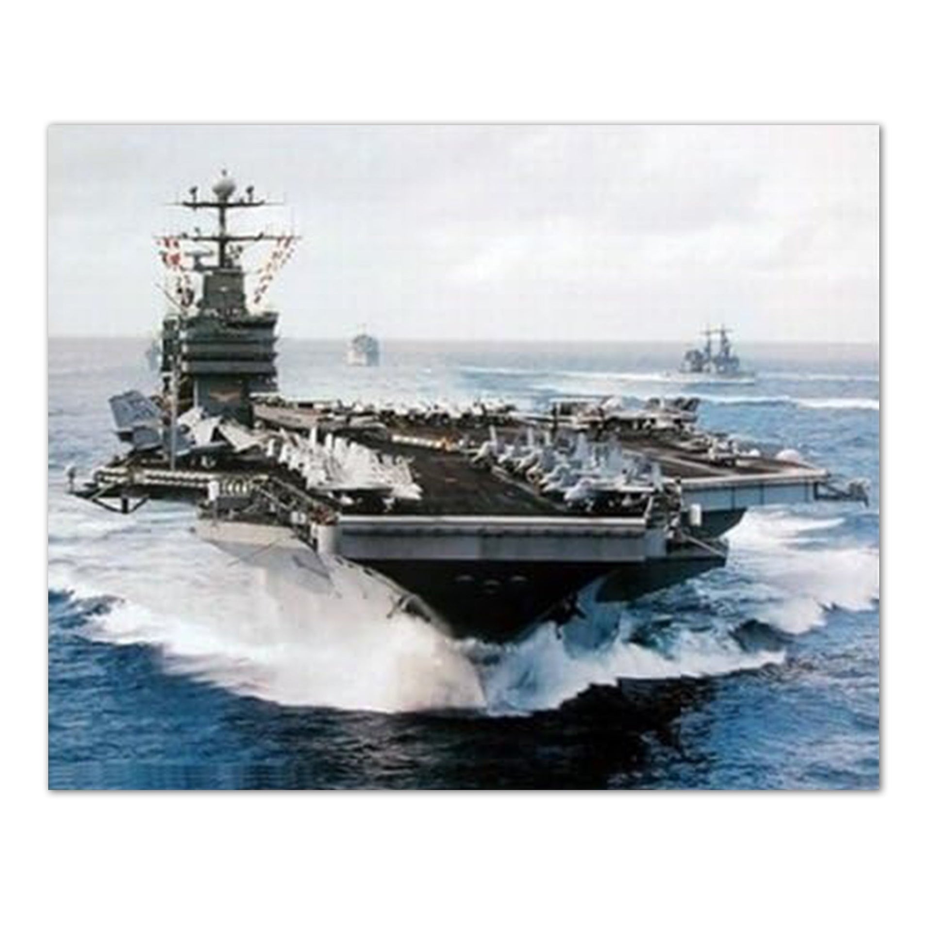 Military Wall Art - USS John C Stennis Aircraft Carrier 16x20 Framed Print