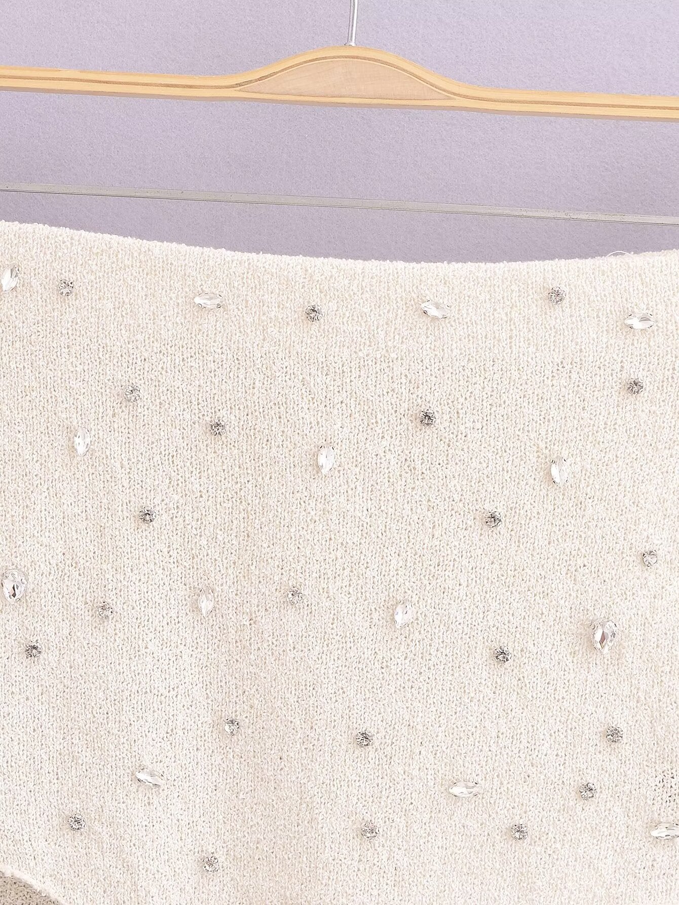 Spring Women Personalized Jewelry Inlaid Bright High Waist Shorts