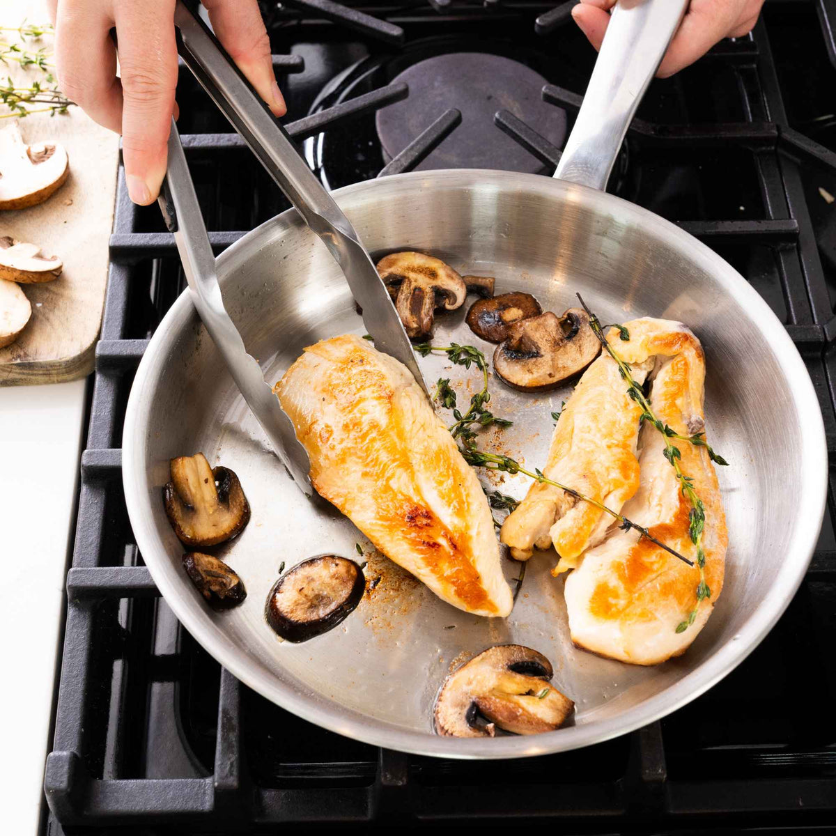 5-Ply Stainless Cookware Set, 14-Piece
