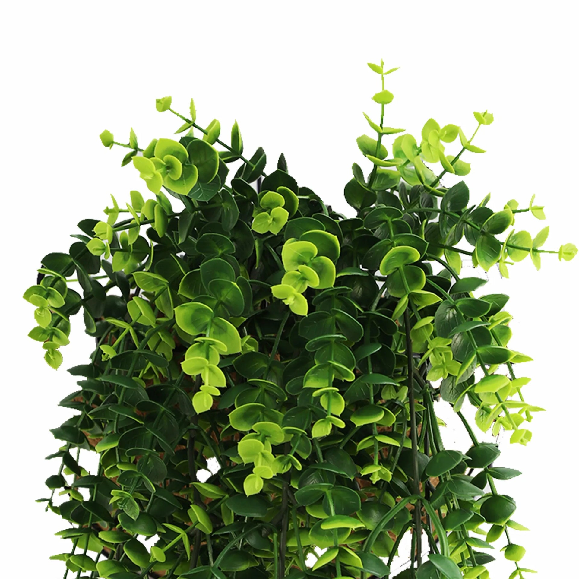 Lush Green Eucalyptus Garland Artificial Hanging Bush 7.1×30.5in – NFPA701 Fire Rated – UV Resistant
