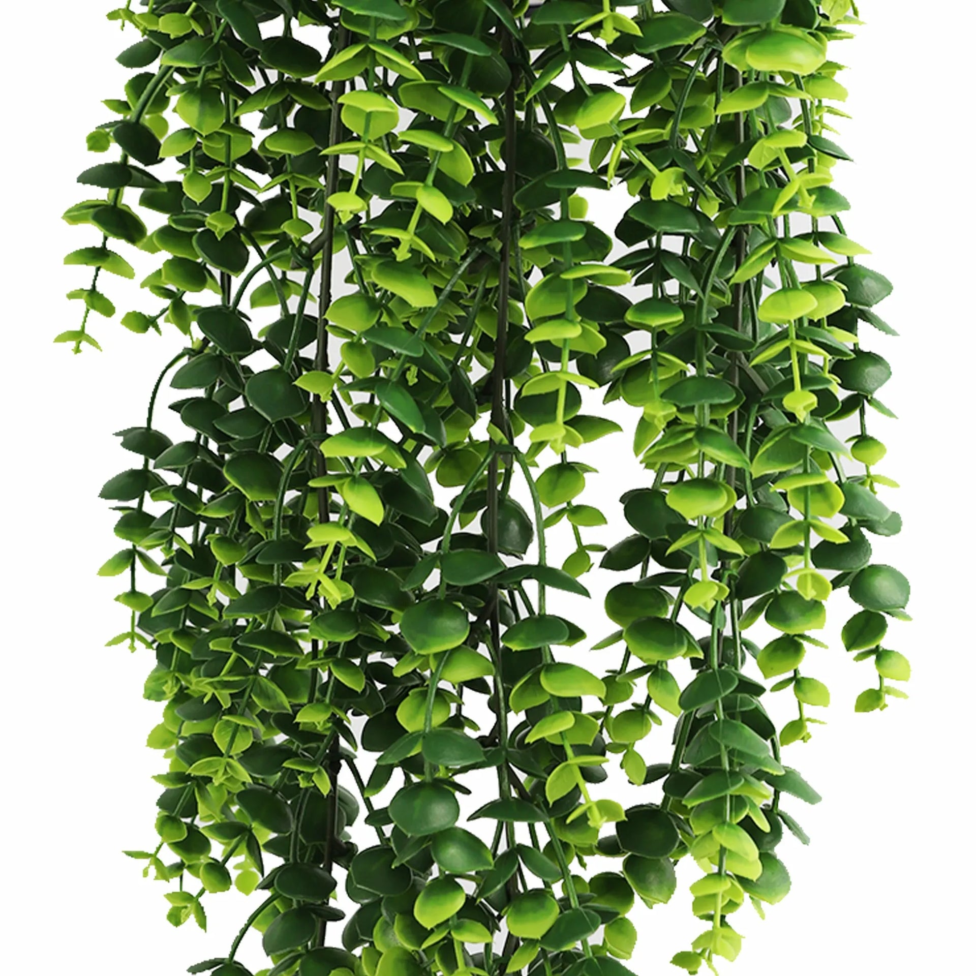 Lush Green Eucalyptus Garland Artificial Hanging Bush 7.1×30.5in – NFPA701 Fire Rated – UV Resistant