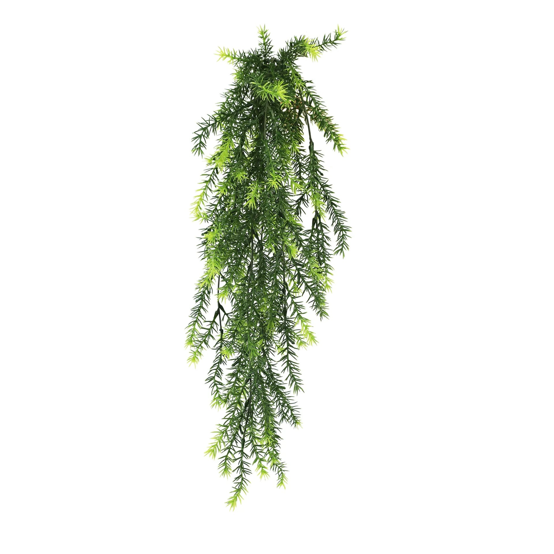 Cedar Vine Garland Artificial Hanging Bush 7.8×30in – NFPA701 Fire Rated – UV Resistant