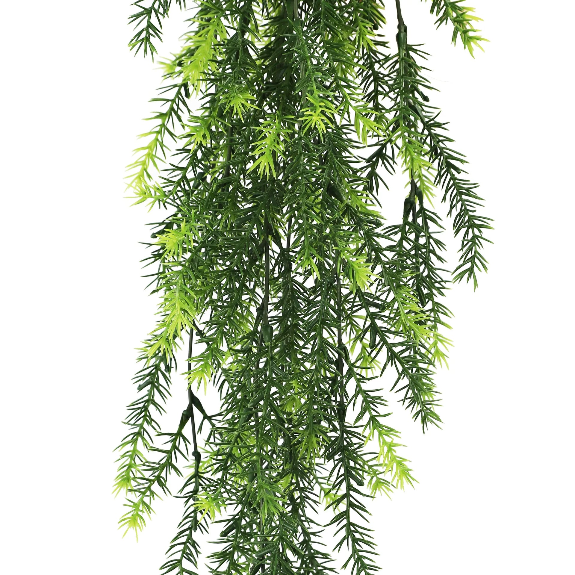 Cedar Vine Garland Artificial Hanging Bush 7.8×30in – NFPA701 Fire Rated – UV Resistant