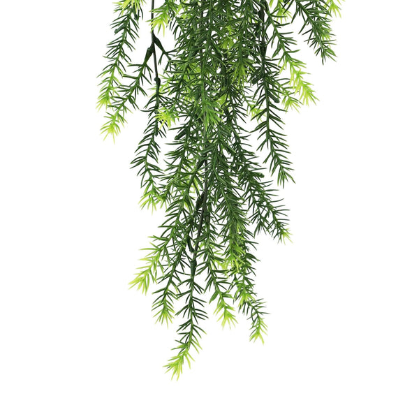 Cedar Vine Garland Artificial Hanging Bush 7.8×30in – NFPA701 Fire Rated – UV Resistant