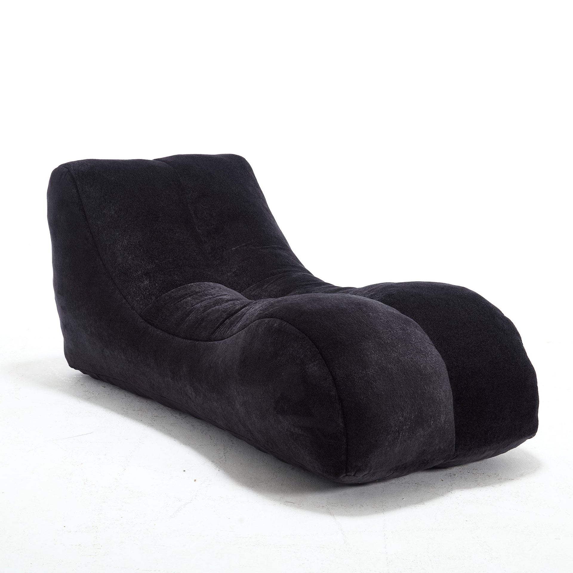 Black Bean Bag Sofa‑Lounger