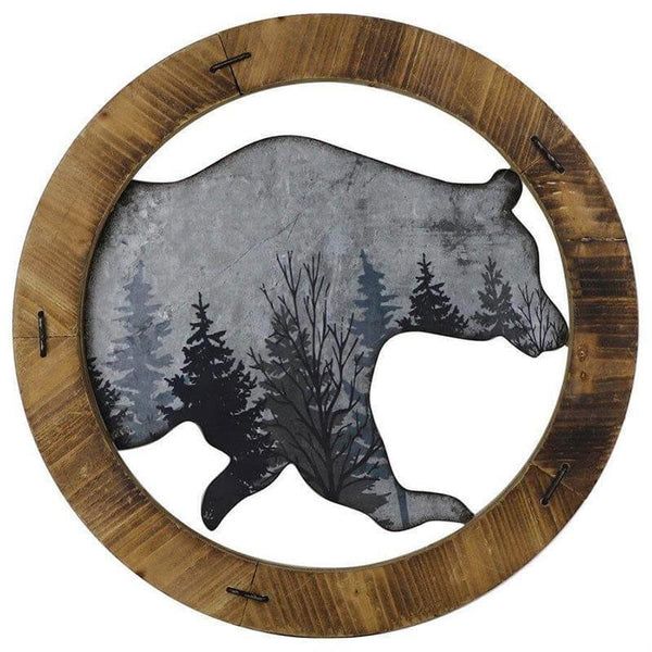 Balsam River Bear Wall Hanging - Gifts for You 'n Me