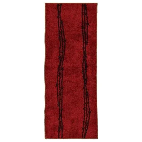 Red Barbwire Runner - Gifts for You 'n Me